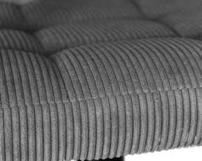 Стул барный DOBRIN KRUGER ARM BLACK, серый вельвет (LAR-E2041-25) в Приобье - priobie.ok-mebel.com | фото 8