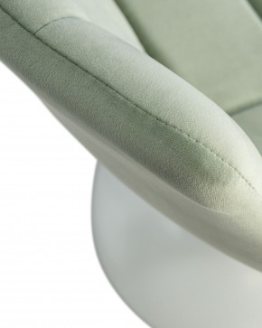 Стул барный DOBRIN TAILOR WHITE, пудрово-мятный велюр (MJ9-87) в Приобье - priobie.ok-mebel.com | фото 8