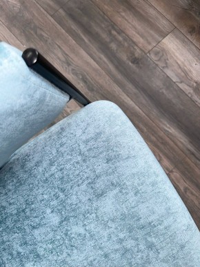 Стул ДИЛЛ, цвет RAIN 7 бриз, велюр / черный каркас М-City в Приобье - priobie.ok-mebel.com | фото 4