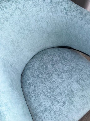 Стул ДИЛЛ, цвет RAIN 7 бриз, велюр / черный каркас М-City в Приобье - priobie.ok-mebel.com | фото 5