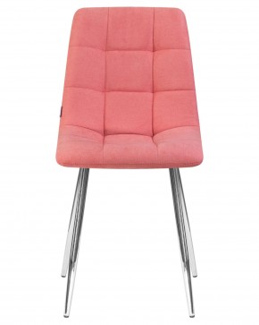 Стул обеденный DOBRIN ALEX, хром ножки, розовая ткань (UF860-05B) в Приобье - priobie.ok-mebel.com | фото 6