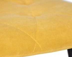 Стул обеденный DOBRIN CHILLY ROMBO, Горчичный Simple 15, основание черное в Приобье - priobie.ok-mebel.com | фото 10