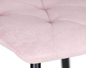 Стул обеденный DOBRIN CHILLY ROMBO, Розовый Simple 03, основание черное в Приобье - priobie.ok-mebel.com | фото 7