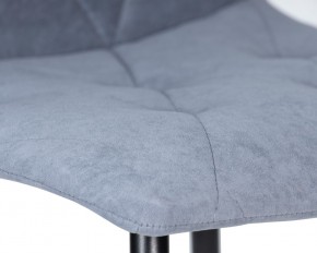 Стул обеденный DOBRIN CHILLY ROMBO, Серо-голубой Simple 26, основание черное в Приобье - priobie.ok-mebel.com | фото 9