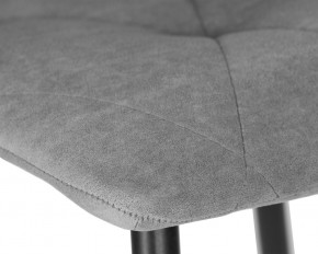 Стул обеденный DOBRIN CHILLY ROMBO, Серый Simple 33, основание черное в Приобье - priobie.ok-mebel.com | фото 7