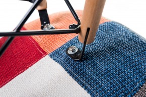 Стул обеденный DOBRIN DAW PATCHWORK, цвет сиденья мозаика в Приобье - priobie.ok-mebel.com | фото 8