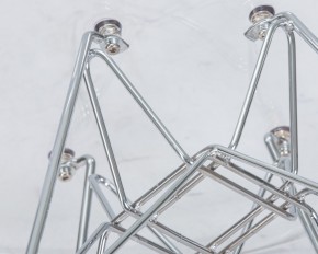 Стул обеденный DOBRIN DSR CASPER, ножки хром, цвет прозрачный в Приобье - priobie.ok-mebel.com | фото 10