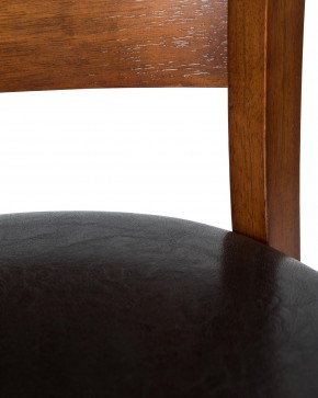 Стул обеденный DOBRIN JERRY, шоколад, чёрный в Приобье - priobie.ok-mebel.com | фото 10