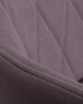 Стул обеденный DOBRIN ROBY, ЭМАЛЬ ЧЕРНЫЙ МУАР велюр Catania Lavender в Приобье - priobie.ok-mebel.com | фото 10