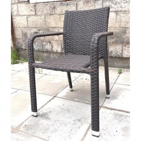 Стул плетеный из ротанга AFM-4030B Brown в Приобье - priobie.ok-mebel.com | фото 3