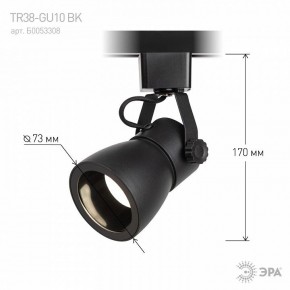 Светильник на штанге Эра  TR38-GU10 BK в Приобье - priobie.ok-mebel.com | фото 7