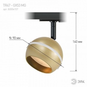 Светильник на штанге Эра  TR47 - GX53 MG в Приобье - priobie.ok-mebel.com | фото 8