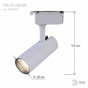 Светильник на штанге Эра  TR5-20 COB WH в Приобье - priobie.ok-mebel.com | фото 5