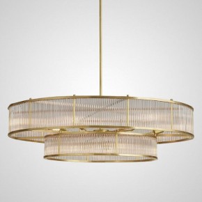 Светильник на штанге Imperiumloft RH Marais Round Chandelier 40,2668 в Приобье - priobie.ok-mebel.com | фото