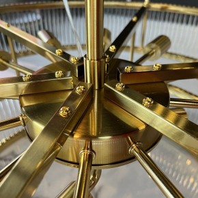 Светильник на штанге Imperiumloft RH Marais Round Chandelier 40,2668 в Приобье - priobie.ok-mebel.com | фото 10