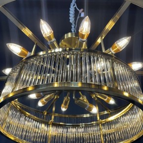 Светильник на штанге Imperiumloft RH Marais Round Chandelier 40,2668 в Приобье - priobie.ok-mebel.com | фото 5