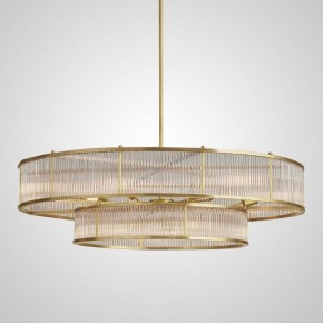 Светильник на штанге Imperiumloft RH Marais Round Chandelier 40,2668 в Приобье - priobie.ok-mebel.com | фото