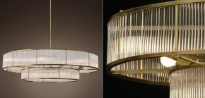 Светильник на штанге Imperiumloft RH Marais Round Chandelier 40,2668 в Приобье - priobie.ok-mebel.com | фото 2