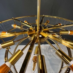 Светильник на штанге Imperiumloft RH Marais Round Chandelier 40,2668 в Приобье - priobie.ok-mebel.com | фото 6