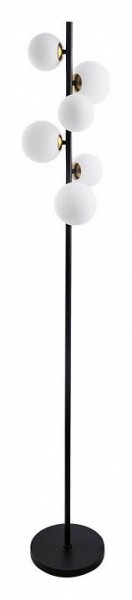 Торшер Arte Lamp Gemini A2243PN-6BK в Приобье - priobie.ok-mebel.com | фото
