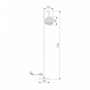 Торшер Eurosvet Gemini 80492/1 черный в Приобье - priobie.ok-mebel.com | фото 4