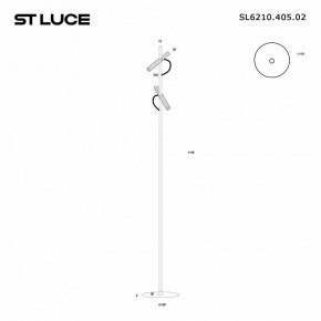 Торшер ST-Luce LILT SL6210.405.02 в Приобье - priobie.ok-mebel.com | фото 2