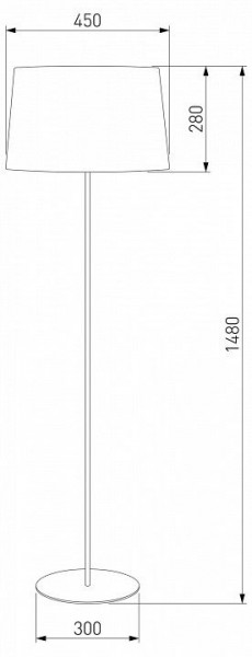 Торшер TK Lighting Maja 2919 Maja в Приобье - priobie.ok-mebel.com | фото 2