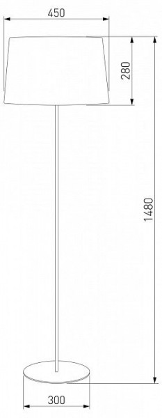 Торшер TK Lighting Maja 2920 Maja Black в Приобье - priobie.ok-mebel.com | фото 2