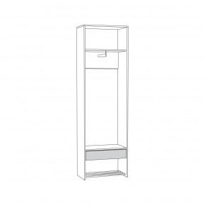 Трувор Шкаф для одежды 13.328.02 в Приобье - priobie.ok-mebel.com | фото 2