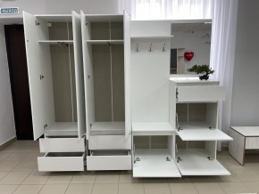 Тумба 2-ств. с ящиком "Бьянко" в Приобье - priobie.ok-mebel.com | фото 3