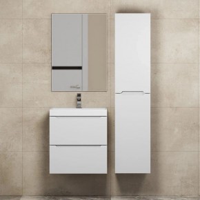 Тумба под раковину Uperwood Tanos 50 см, подвесная, белая матовая в Приобье - priobie.ok-mebel.com | фото 14