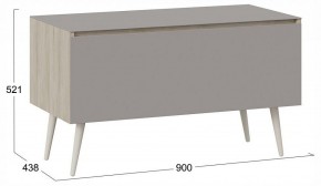 Тумба под ТВ Глосс СМ-319.03.012 в Приобье - priobie.ok-mebel.com | фото 4