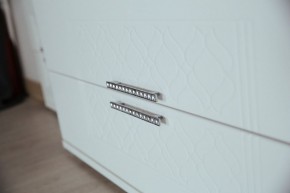 Тумба под ТВ Тиффани М03 (Белый) в Приобье - priobie.ok-mebel.com | фото 5