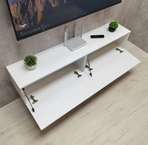Тумба подвесная под ТВ LINES MTV1-MA 750 Белый глянец (Белый-M 10.1.1) в Приобье - priobie.ok-mebel.com | фото 11