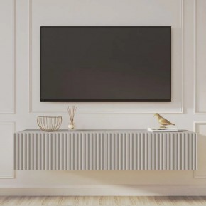 Тумба подвесная под ТВ LINES MTV1-MA 750 Бежевый (Леда-М 10.1.5) в Приобье - priobie.ok-mebel.com | фото 9