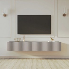 Тумба подвесная под ТВ LINES MTV3-MA 900 Бежевый (Леда-М 10.1.5) в Приобье - priobie.ok-mebel.com | фото 12