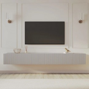 Тумба подвесная под ТВ LINES MTV4-MA 1150 Бежевый (Леда-М 10.1.5) в Приобье - priobie.ok-mebel.com | фото 12