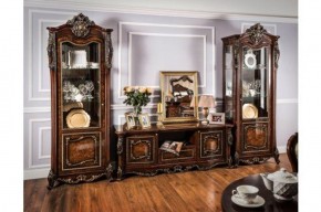 Тумба ТВ Джоконда (корень дуба глянец) в Приобье - priobie.ok-mebel.com | фото 3