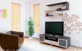 Тумба ТВ Майкл в Приобье - priobie.ok-mebel.com | фото