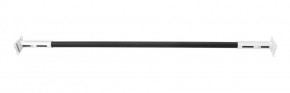 Турник раздвижной 1450-1700 цв. белый-черный FLEXTER PROFI в Приобье - priobie.ok-mebel.com | фото