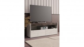 ВЕГАС Тумба ТВ (Дуб Крафт/Ателье темный​​​​​​​) в Приобье - priobie.ok-mebel.com | фото