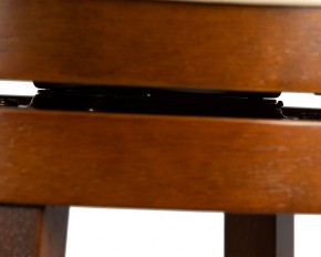Вращающийся полубарный стул DOBRIN WILLIAM COUNTER, шоколад, кремовый в Приобье - priobie.ok-mebel.com | фото 12