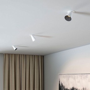Встраиваемый светильник Elektrostandard Bell 25097/LED 8W 3000K белый в Приобье - priobie.ok-mebel.com | фото 4