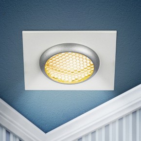 Встраиваемый светильник Эра  KL110 WH/SL в Приобье - priobie.ok-mebel.com | фото 5