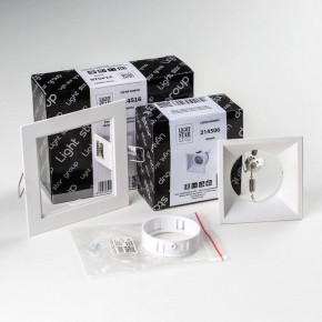 Встраиваемый светильник Lightstar Domino D51606WMOD в Приобье - priobie.ok-mebel.com | фото 3