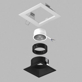 Встраиваемый светильник Lightstar Domino D51607BMOD в Приобье - priobie.ok-mebel.com | фото 2