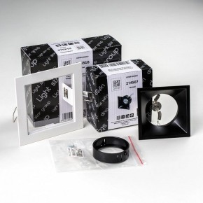 Встраиваемый светильник Lightstar Domino D51607BMOD в Приобье - priobie.ok-mebel.com | фото 3