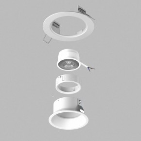Встраиваемый светильник Lightstar Domino D61607BMOD в Приобье - priobie.ok-mebel.com | фото 3