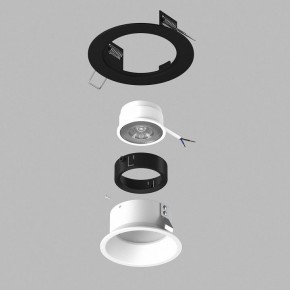 Встраиваемый светильник Lightstar Domino D61706BMOD в Приобье - priobie.ok-mebel.com | фото 3