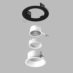 Встраиваемый светильник Lightstar Domino D61706WMOD в Приобье - priobie.ok-mebel.com | фото 2